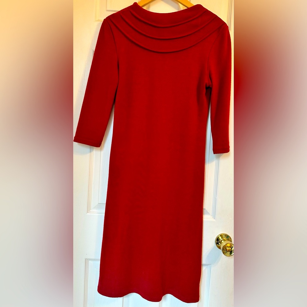 Narcissist design Co. women’s Medium Long Sleeve Red dress